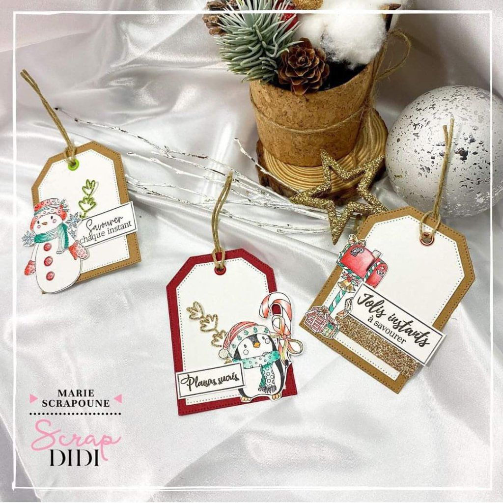 Étiquettes de Noël