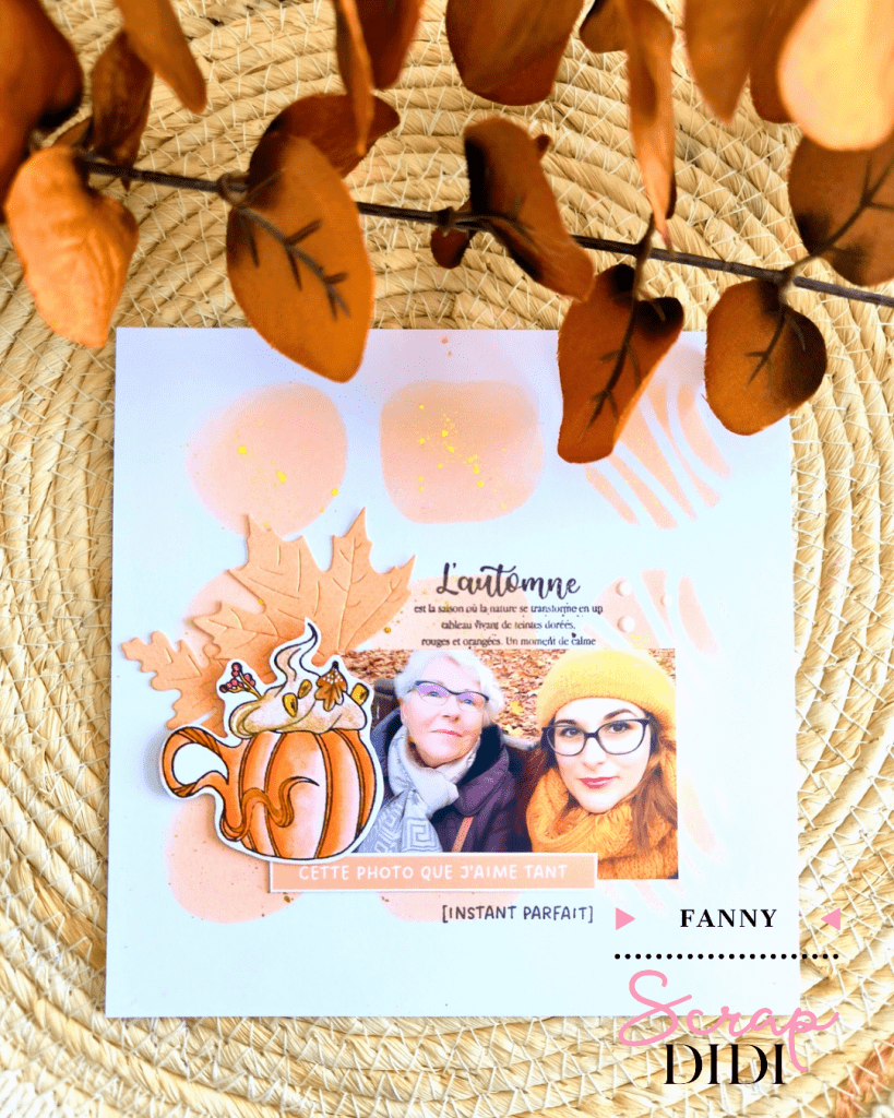 Duo de pages automnales “Fall vibes”