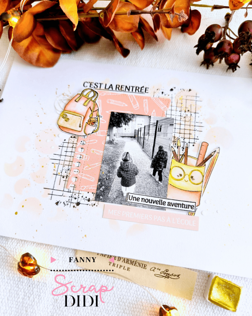 Page de rentrée tout en douceur
