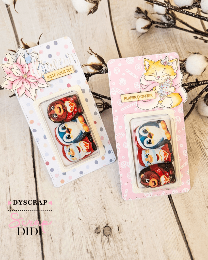 Boîtes shaker gourmandes : une idée scrapbooking