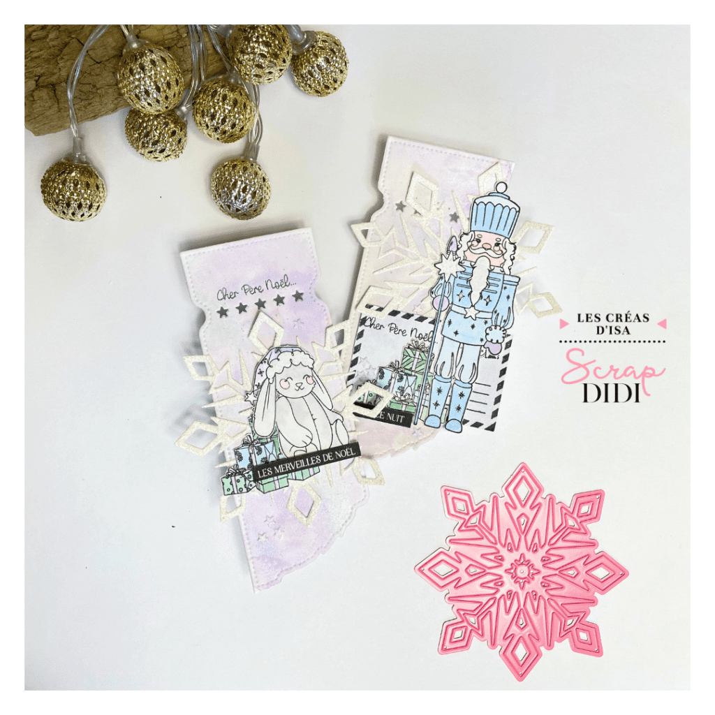 Etiquettes cadeaux "Les merveilles de noël"