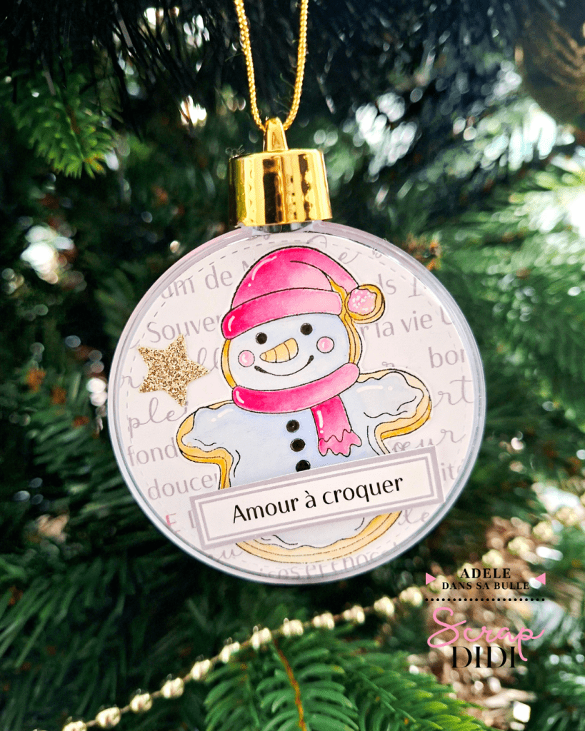 Boules de Noël personnalisées pour décorer le sapin