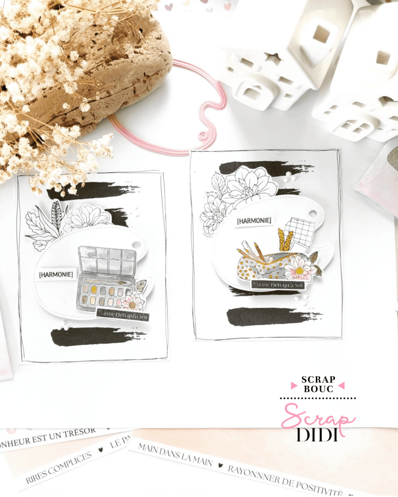 Duo de cartes “Harmonie”