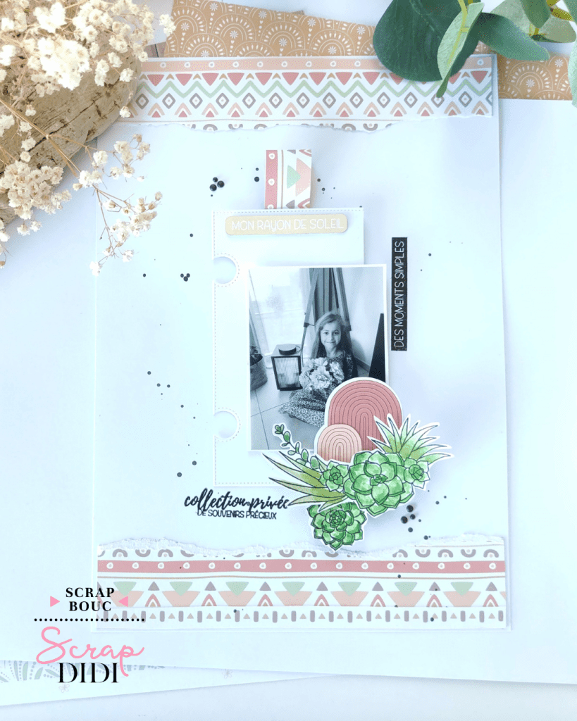 Page printanière bohémienne