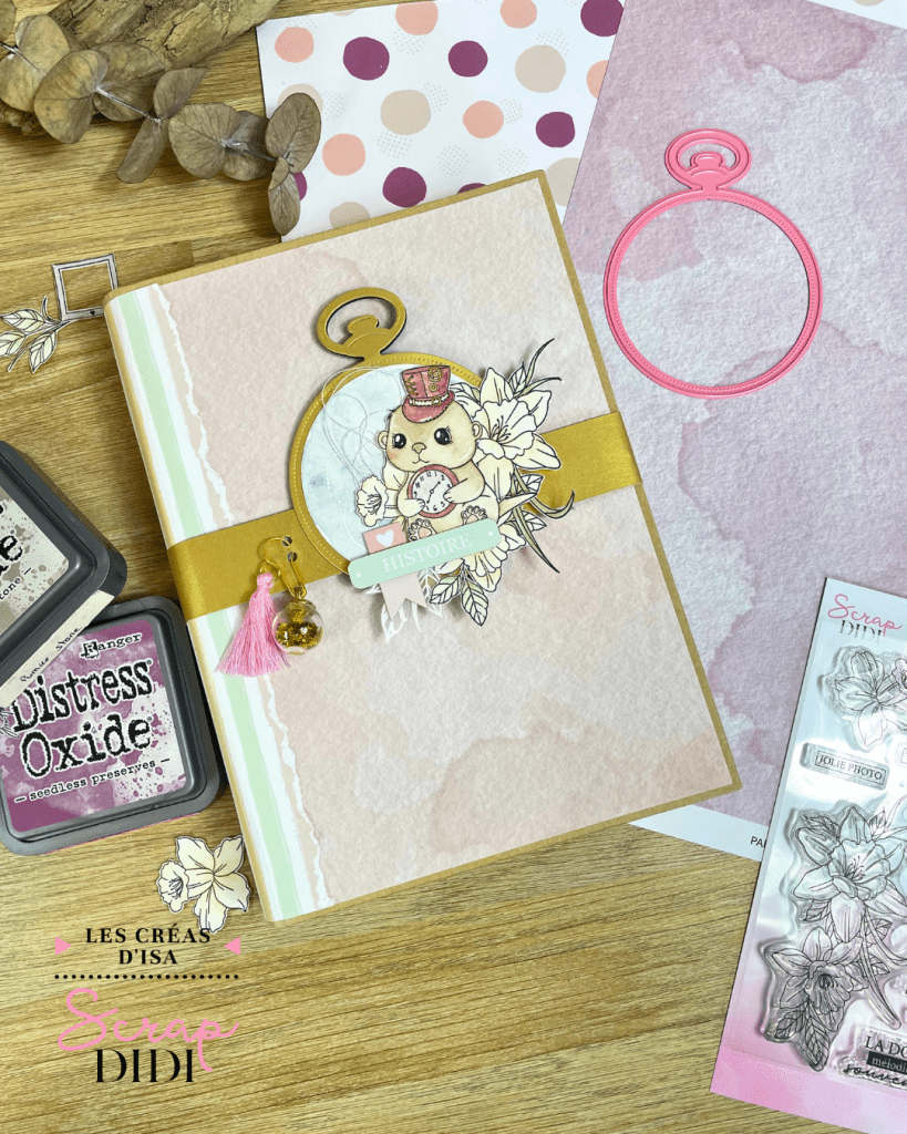 Mini Album Scrapbooking avec Reliure à Disques