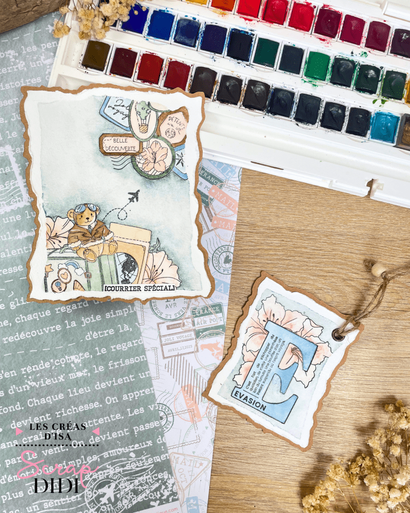 Duo Carte & Marque-Page avec la collection Carnet de Bord