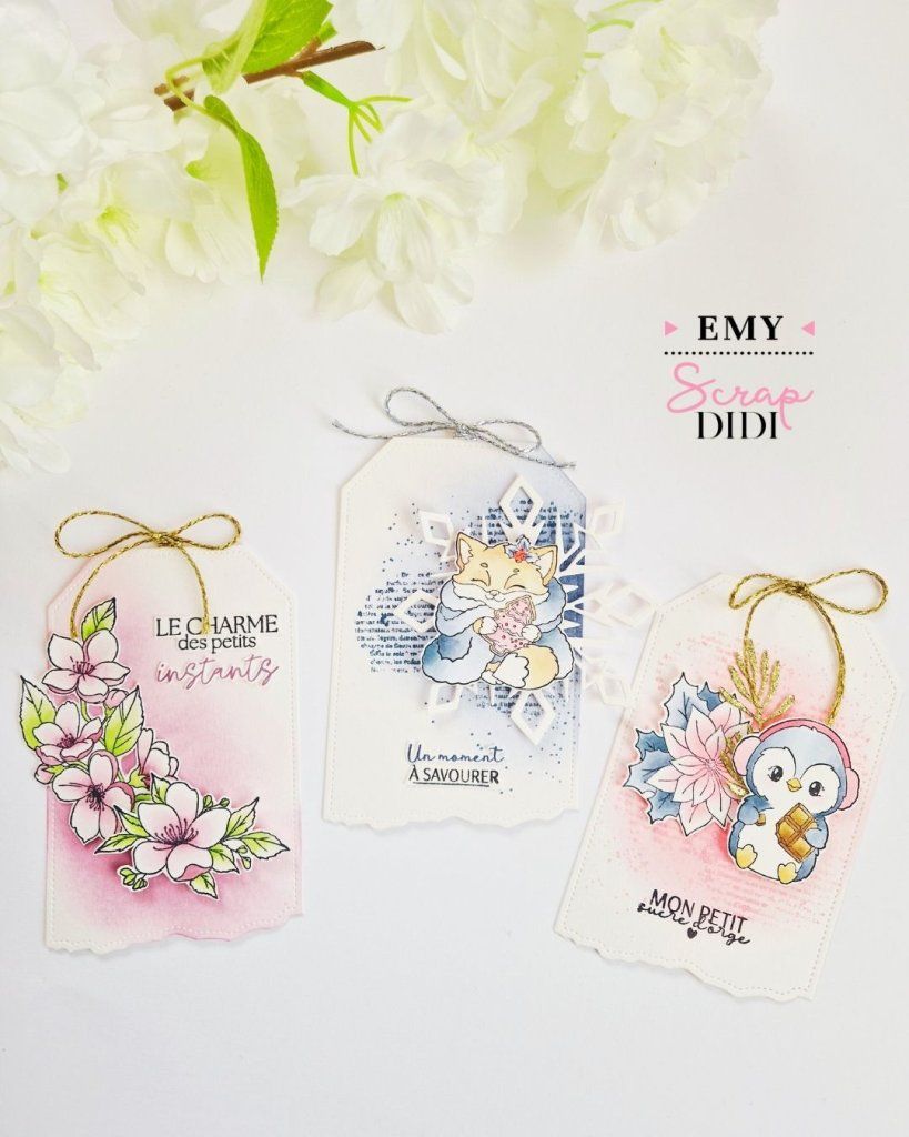 Trio de tags hivernaux