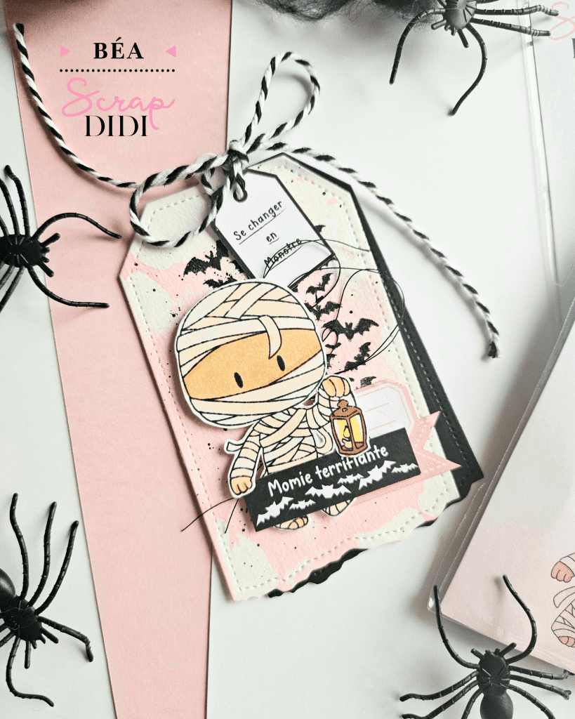 Étiquette de Scrapbooking d'Halloween