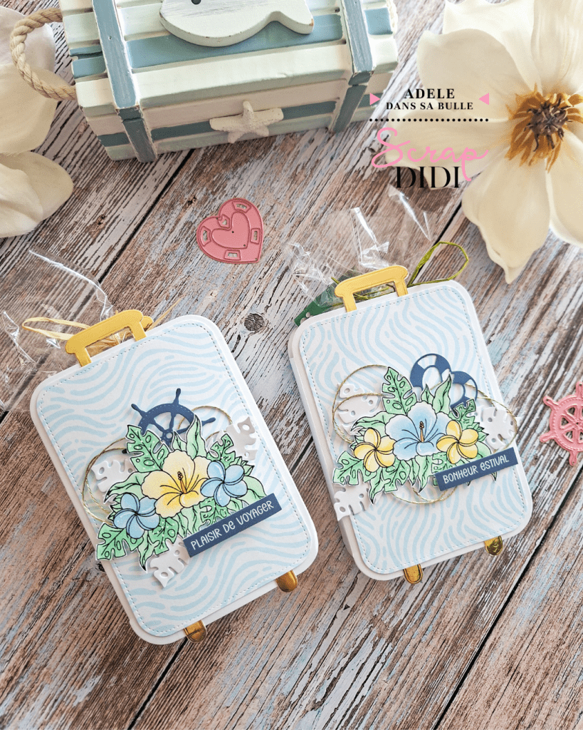 Boîtes cadeaux valises | Scrapbooking