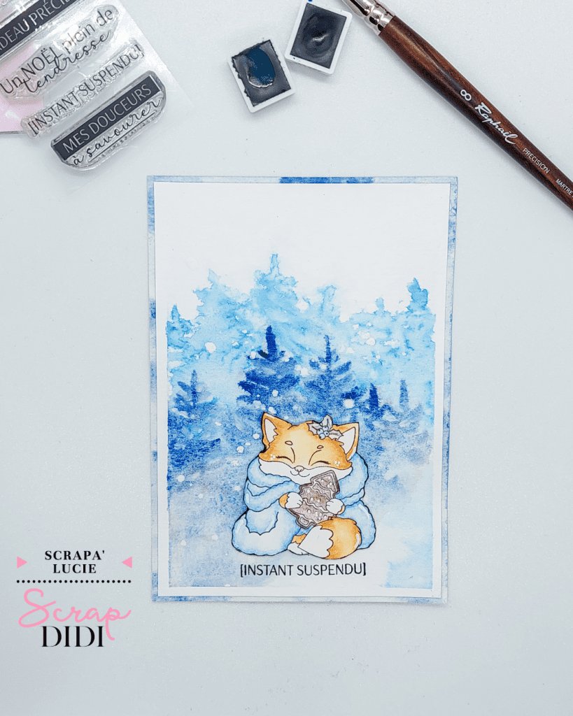 Carte anniversaire “Instant suspendu”