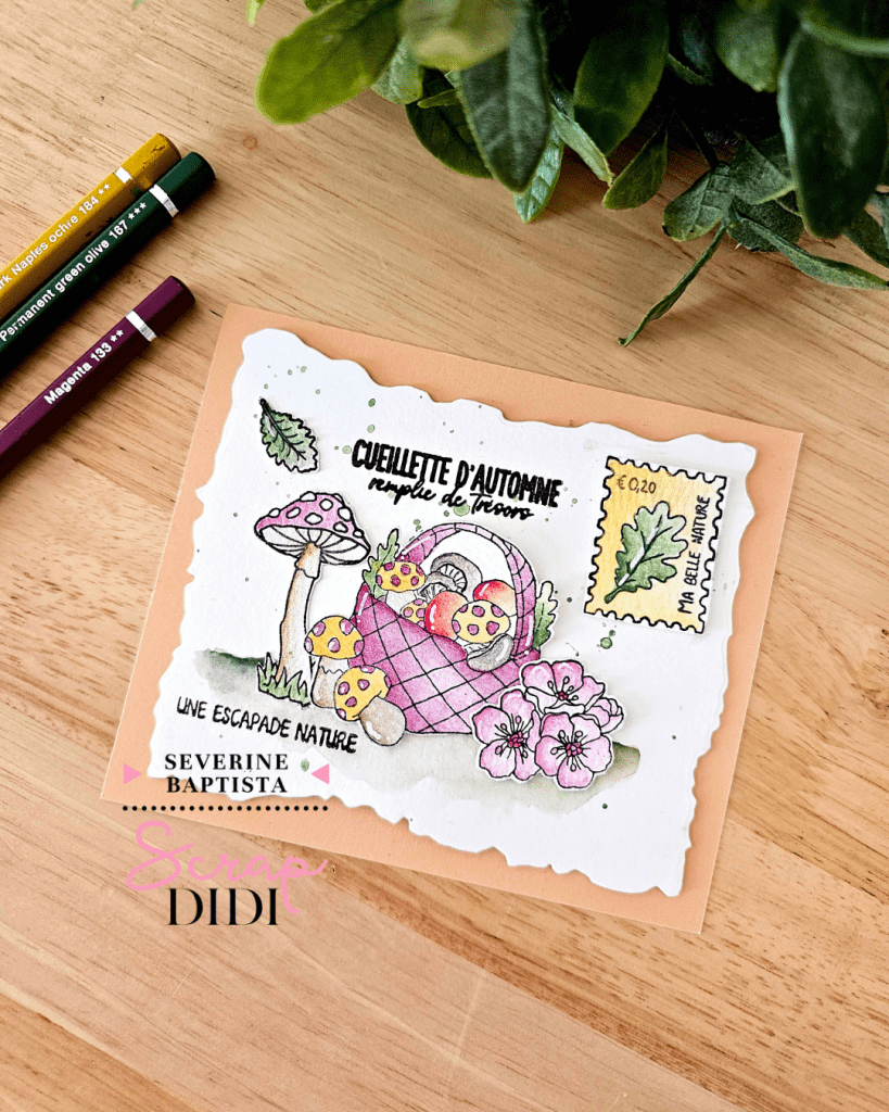 Carte d’automne - Scrapbooking