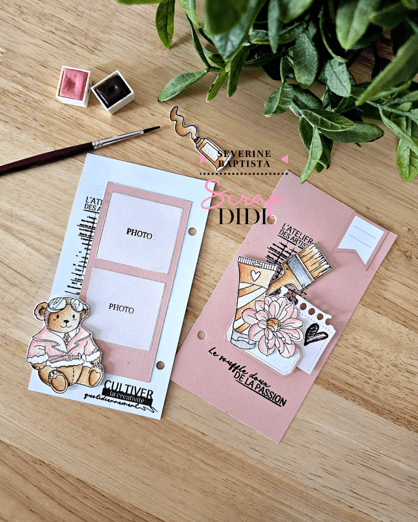 Double page d’artistes