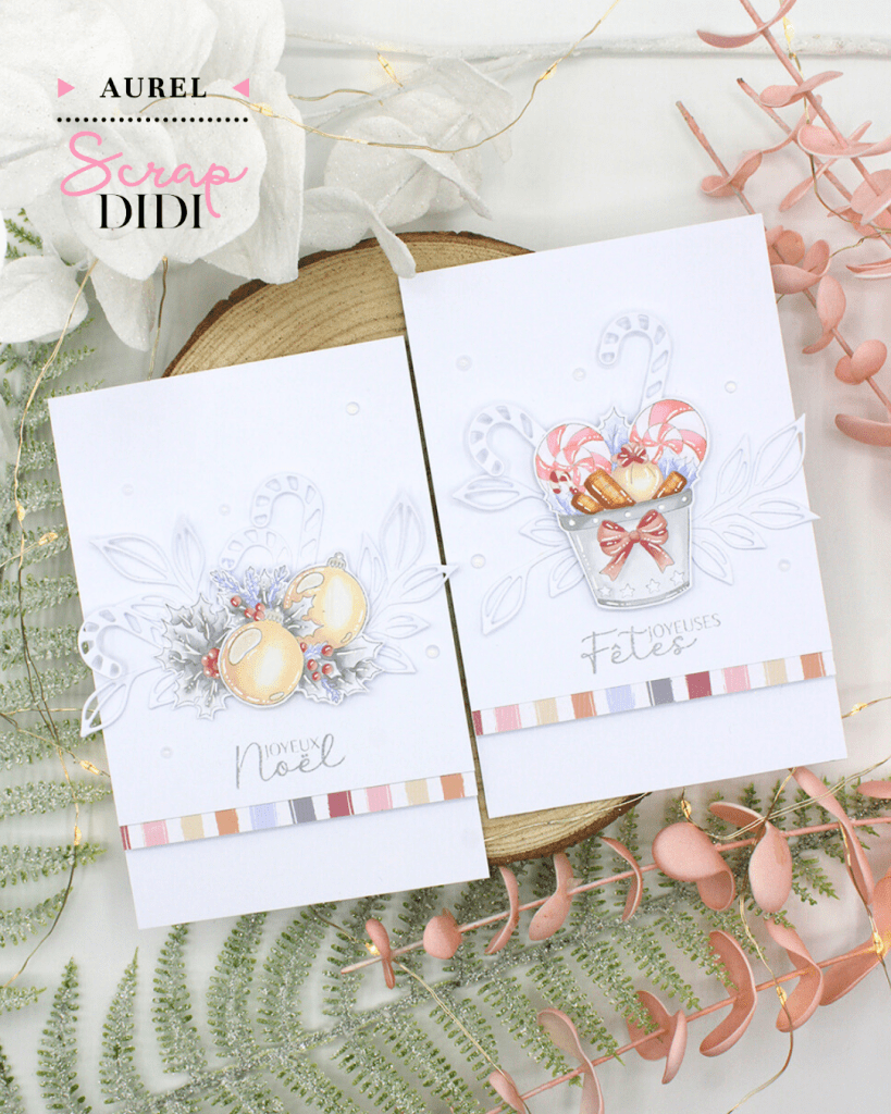 Cartes de fêtes Douceurs d’hiver : scrap de Noël