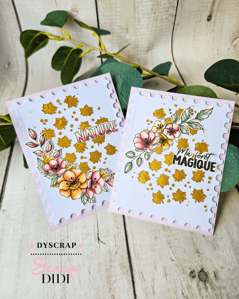 Duo de cartes - Ma forêt magique | Scrapbooking