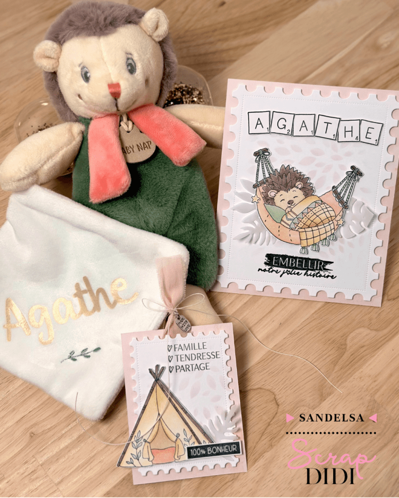 Duo de naissance personnalisé