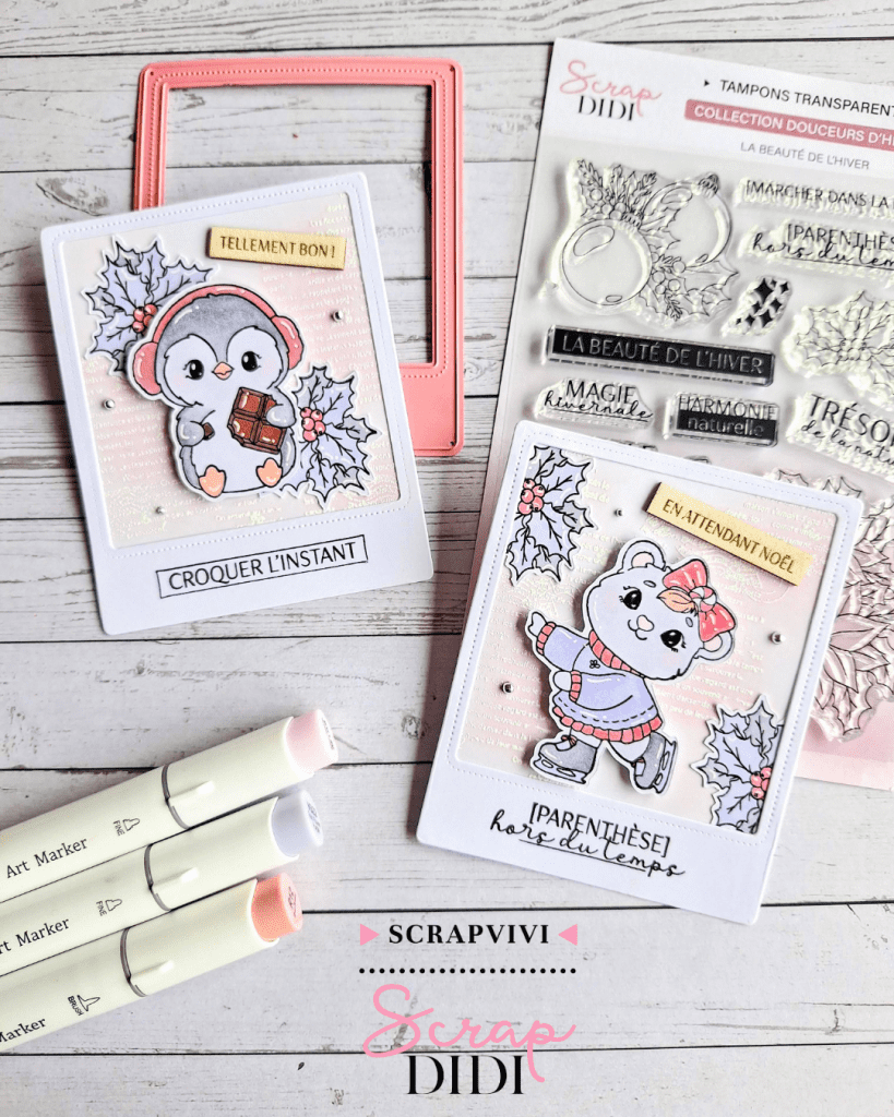 Duos de Polaroïds d’Hiver