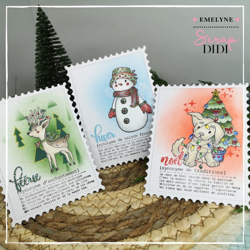 Timbres de Noël