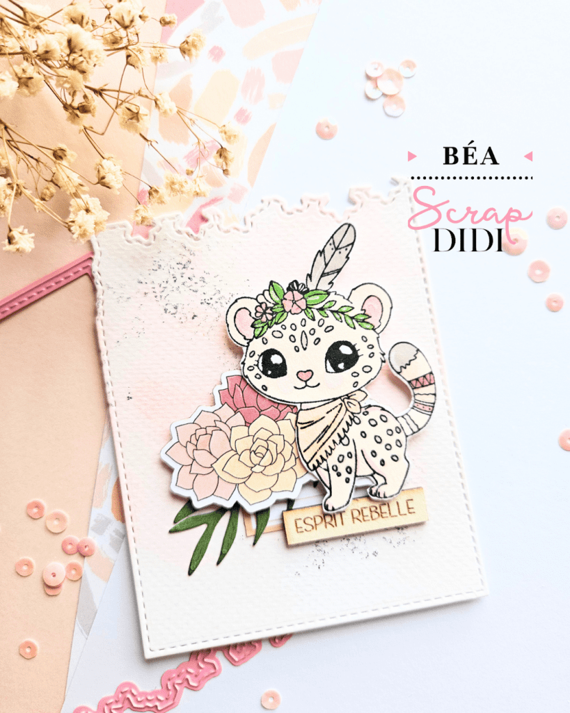 Étiquette de scrapbooking