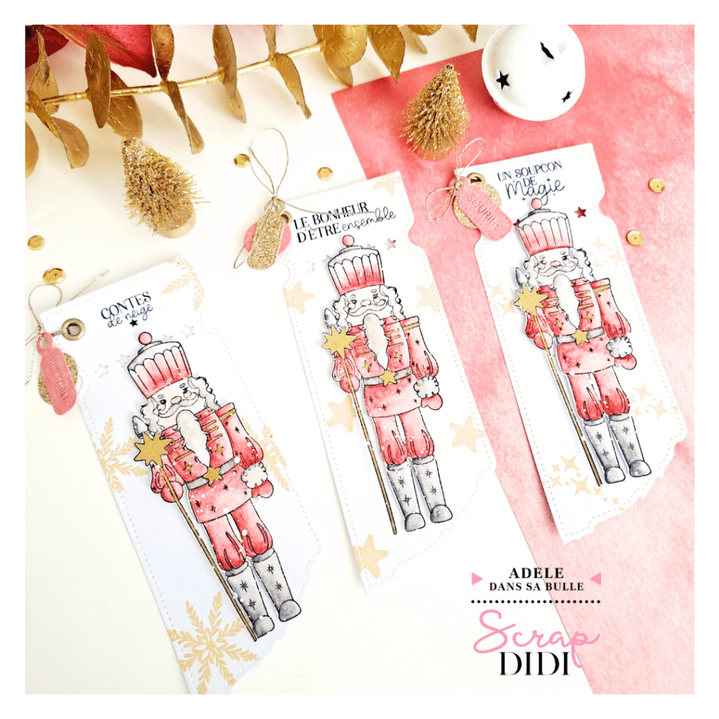 Etiquettes cadeaux "Casse-Noisette"