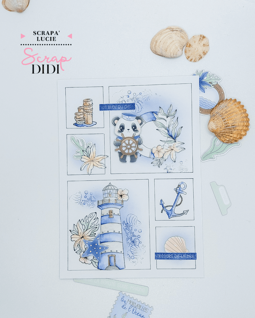 Moodboard - Trésors de la mer