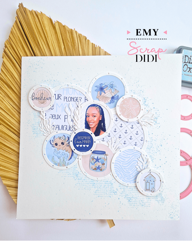 Page Respirer l’air marin | Scrapbooking