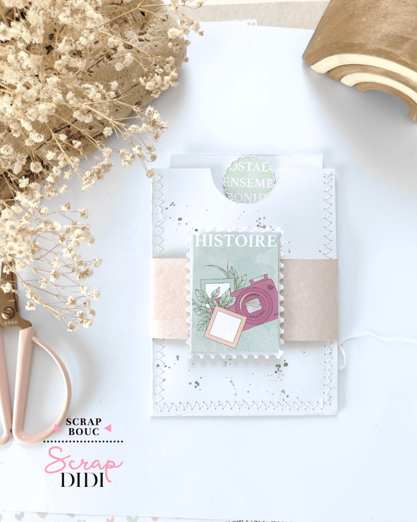 Pochette Scrapbooking pour vos souvenirs