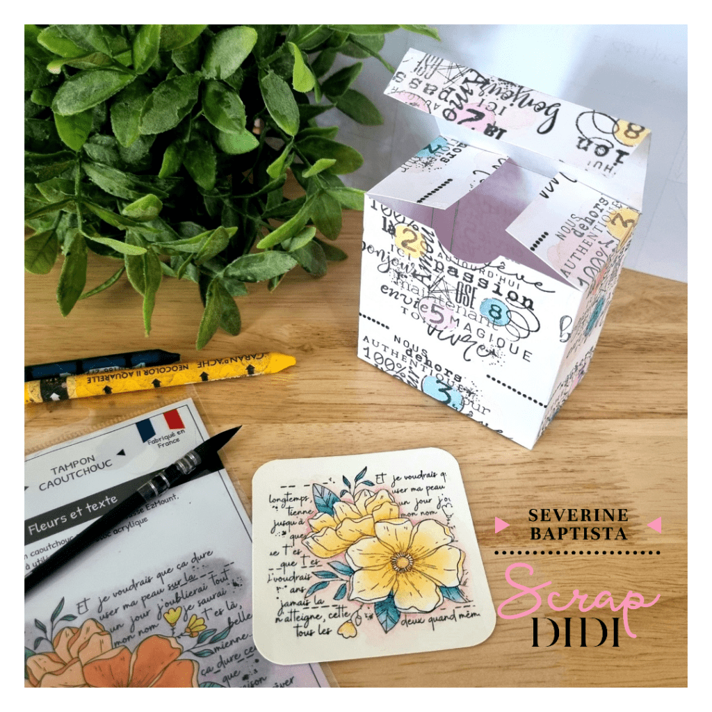 Boîte : Inkboxcards grunge
