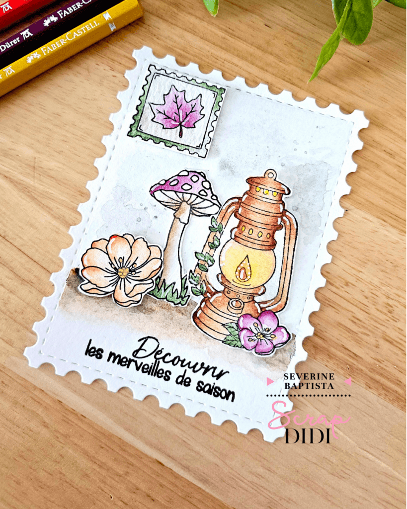 Timbre de saison | Scrapbooking automne