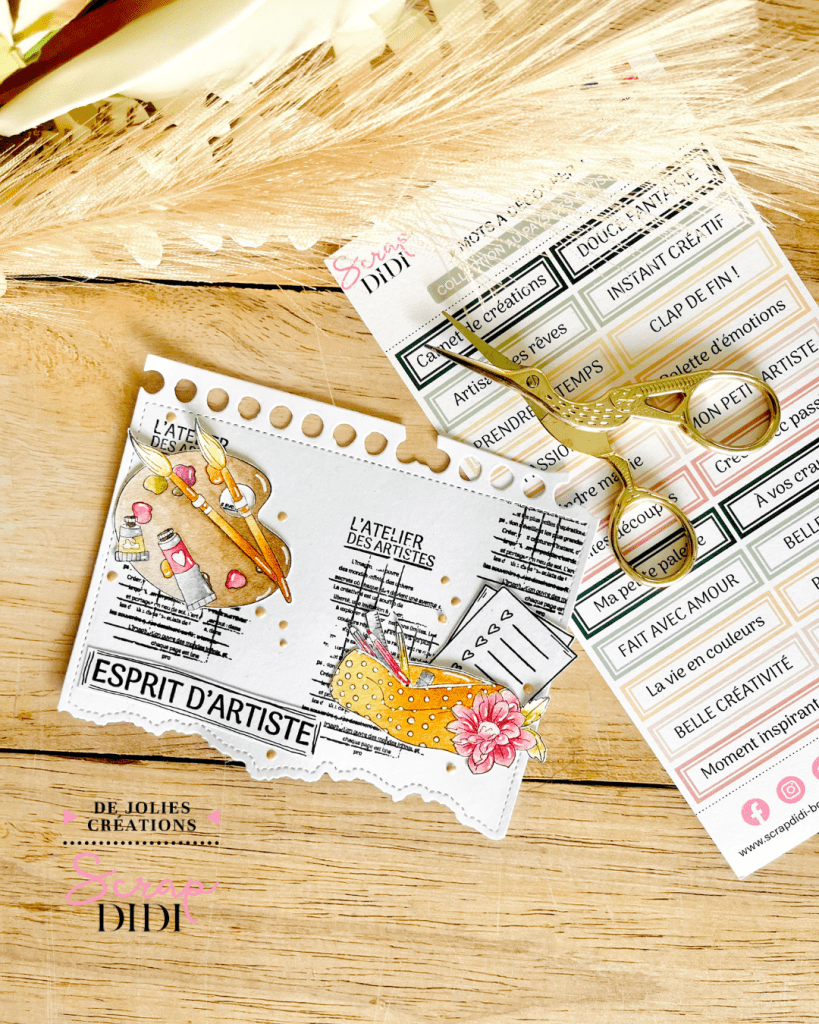 Carte - Esprit d'artiste