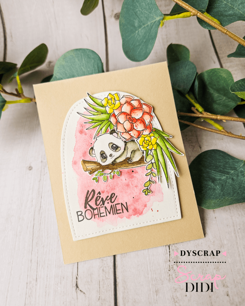 Trio de cartes bohèmes | Scrapbooking
