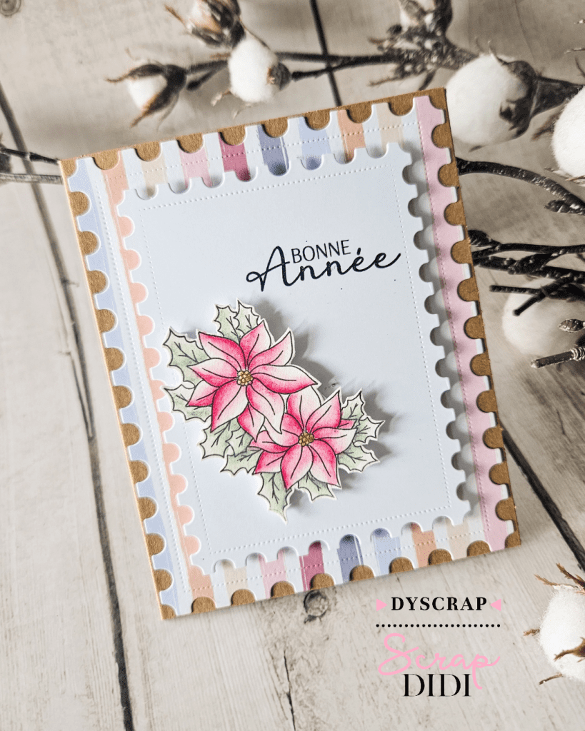 Trio de cartes de vœux clean & simple