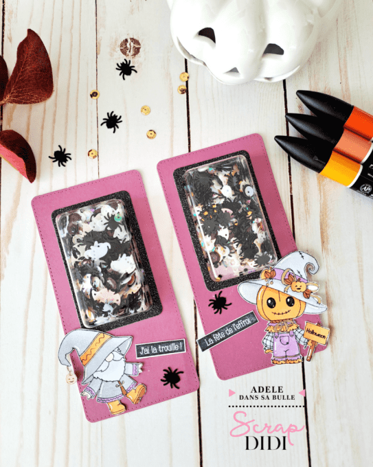 Shakers RECTANGLE GOURMAND – Lot de 10 coques transparentes