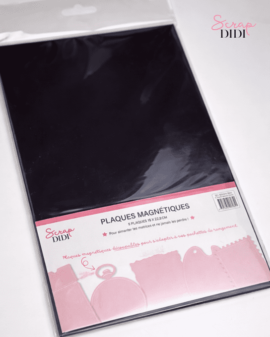 Plaques magnétiques – Rangement matrices de découpe - Scrap Didi