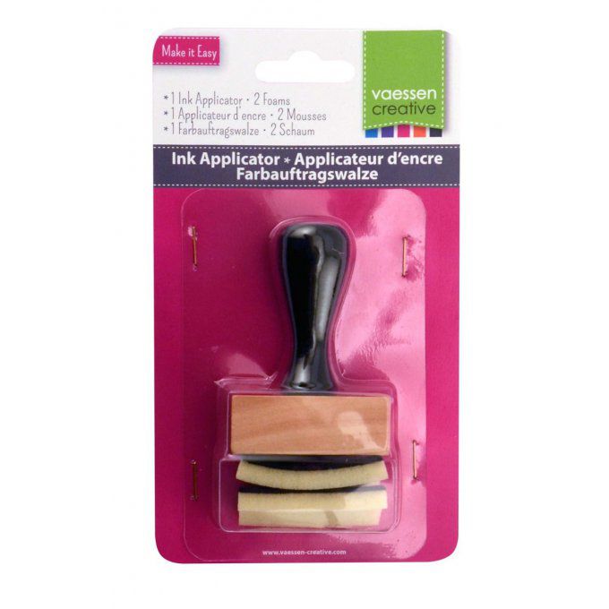 Mini applicateur d'encre rectangulaire