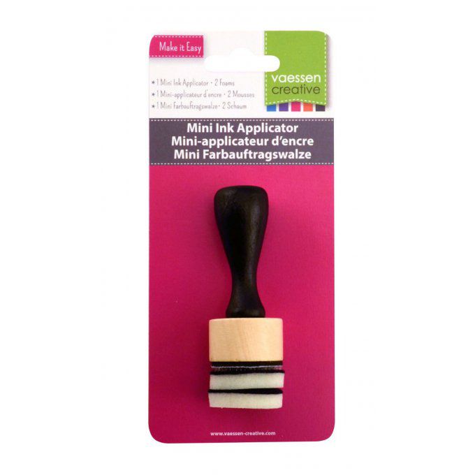 Mini applicateur d'encre rond