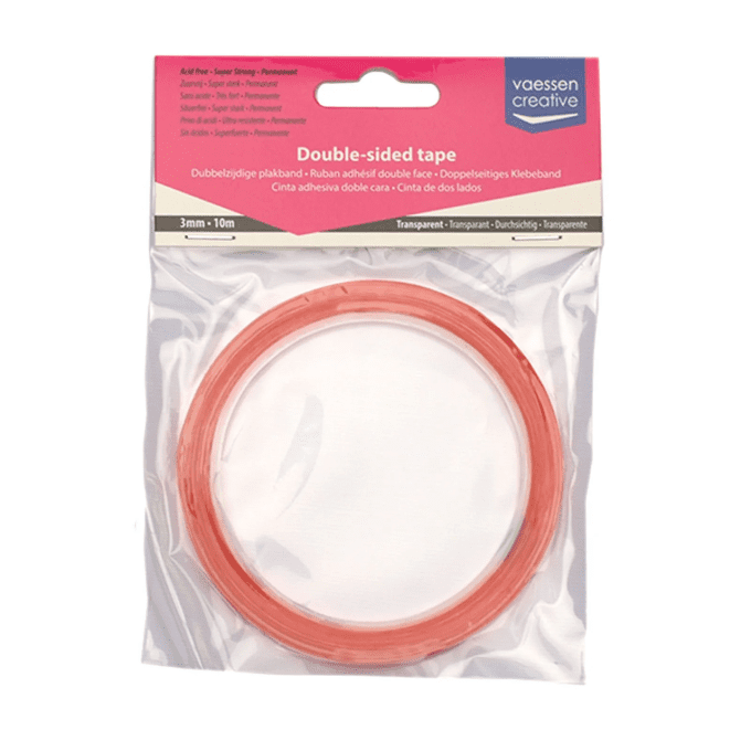 Ruban Adhésive Double Face Transparent 3mmx10m