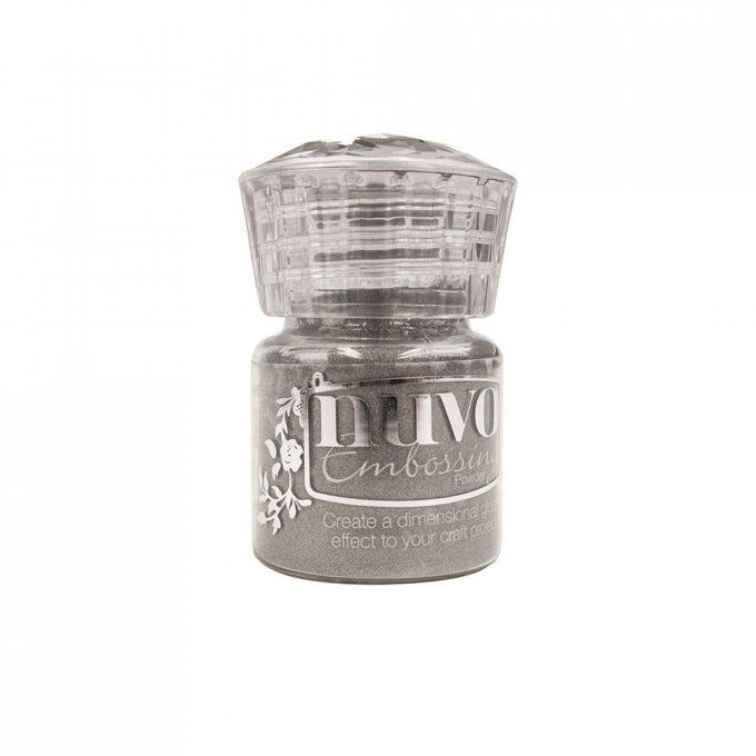 Poudre à embosser NUVO - Classic silver