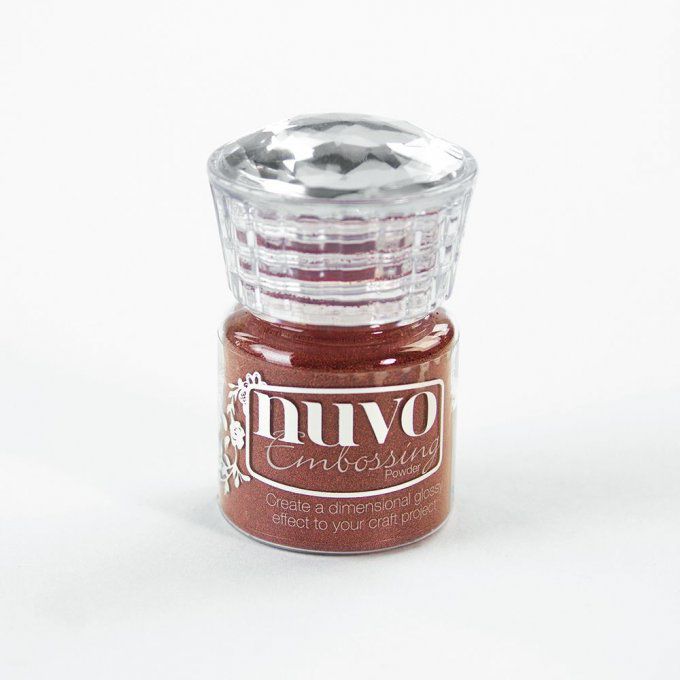Poudre à embosser NUVO - crimson gloss