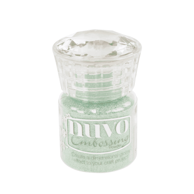 Poudre à embosser NUVO - Pearled pistachio