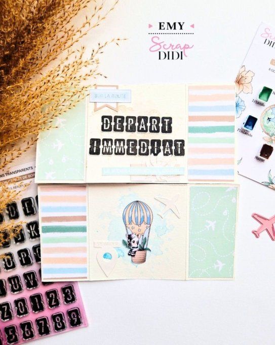 Kit 6 Papiers Imprimés Recto Verso + Bandes de Mots - Carnet de Bord