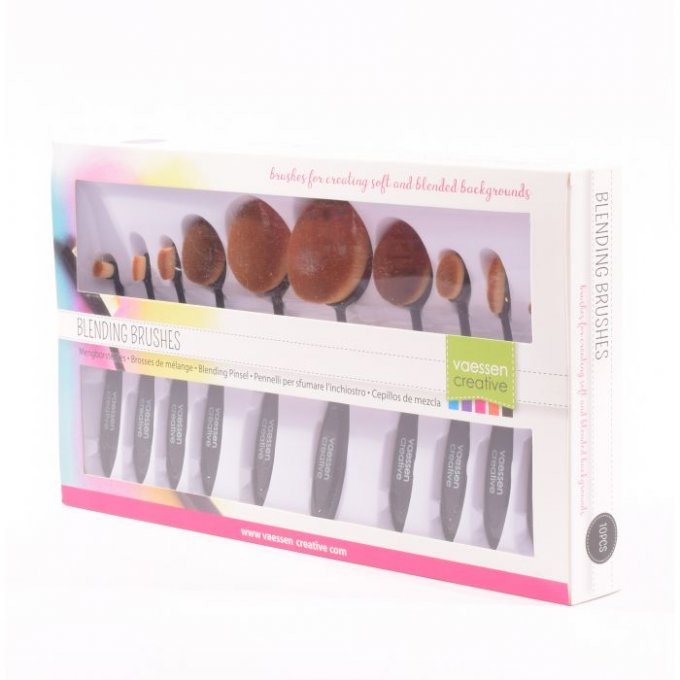 Lot de 10 brosses