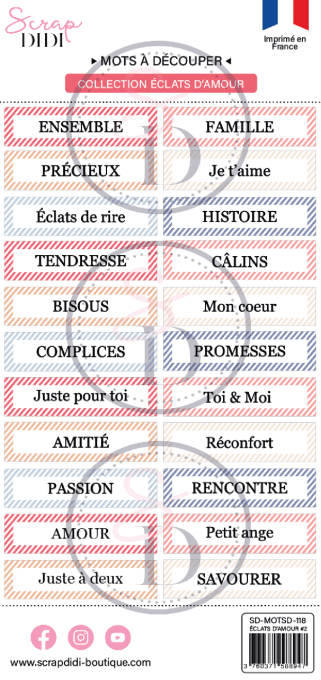 Bande de mots #2 - Éclats d'amour