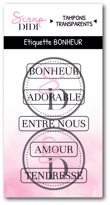 Tampons Clear A8 Etiquette BONHEUR