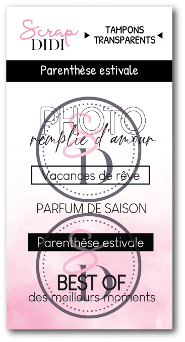 Tampons Clear A8 Parenthèse estivale