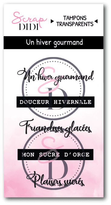 Tampons Clear A8 Un hiver gourmand