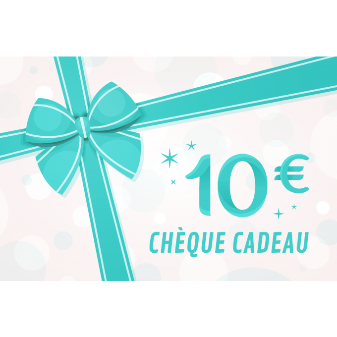 Chèque cadeau 10€