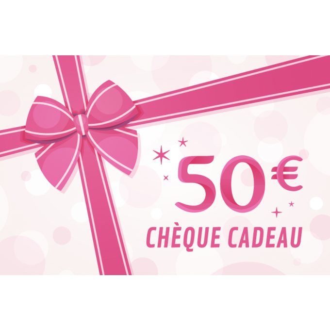 Chèque cadeau 50€