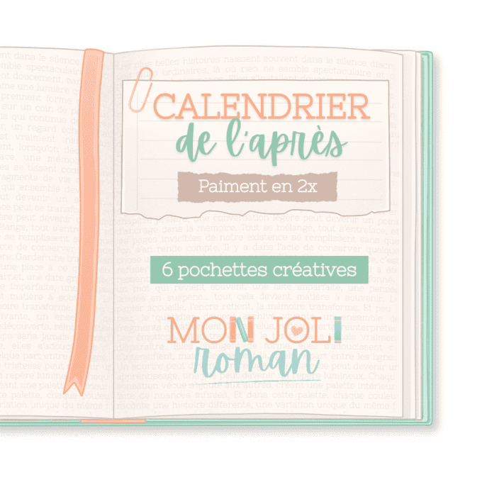 Calendrier de l’Avent Scrapbooking 2026 – Mon joli roman - Paiement en 2 fois