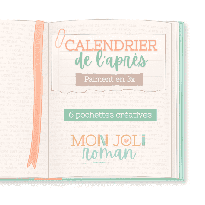 Calendrier de l’Avent Scrapbooking 2026 – Mon joli roman - Paiement en 3 fois