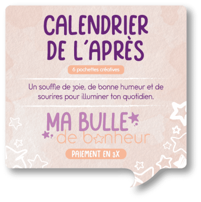 Calendrier de l’Avent Scrapbooking 2025 – Ma bulle de bonheur [Paiement en 3x] 